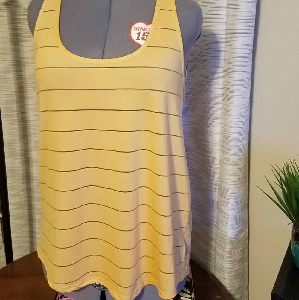 Champion Yellow Burnout Tank Top (B4)